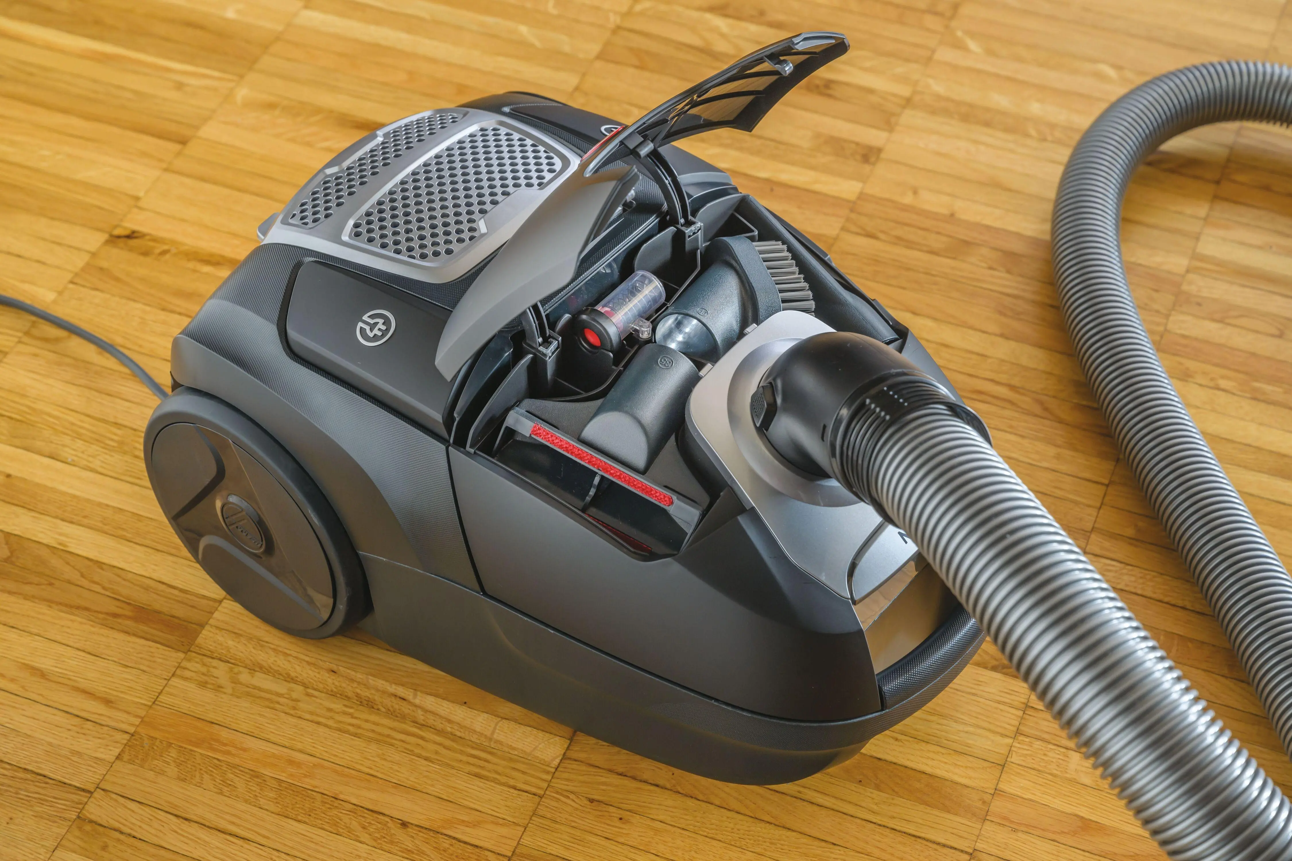 Odkurzacz Hoover H-Energy 500 HE522PET 011 700W Mini turboszczotka Szczotka do parkietów
