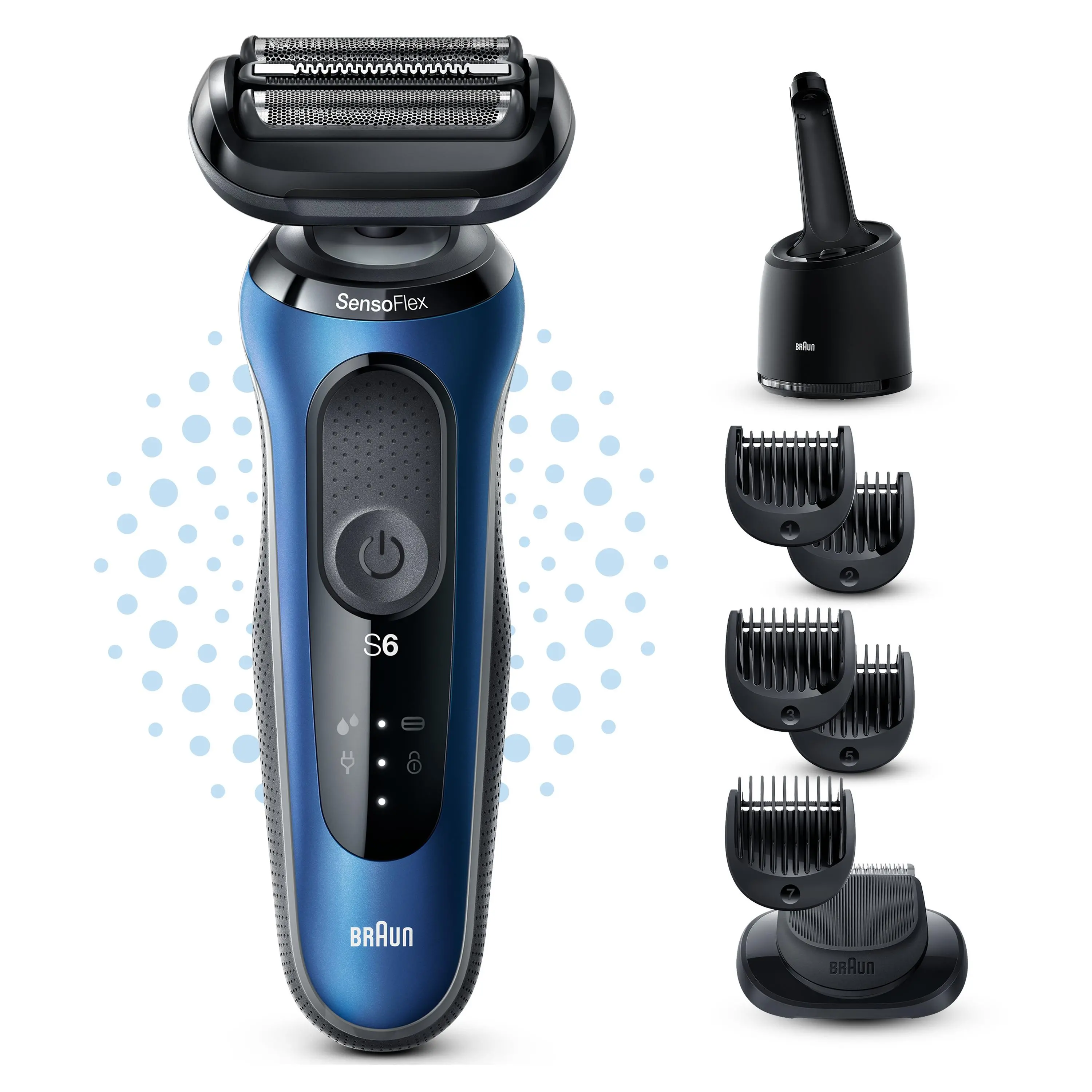 Golarka Braun 61-B7500cc BLUE Trymer