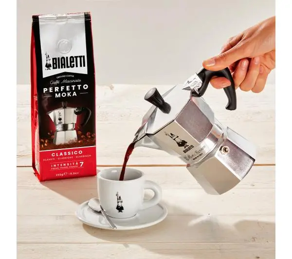Bialetti Moka Express 6tz 300ml Srebrny