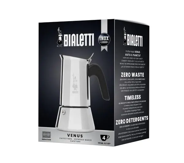 Bialetti New Venus 4tz 210ml Srebrny