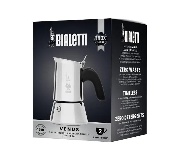 Bialetti New Venus 2tz 110ml Srebrny