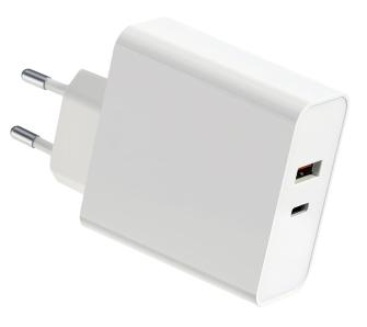 Ładowarka sieciowa Platinet USB/USB-C 87W PD Biały