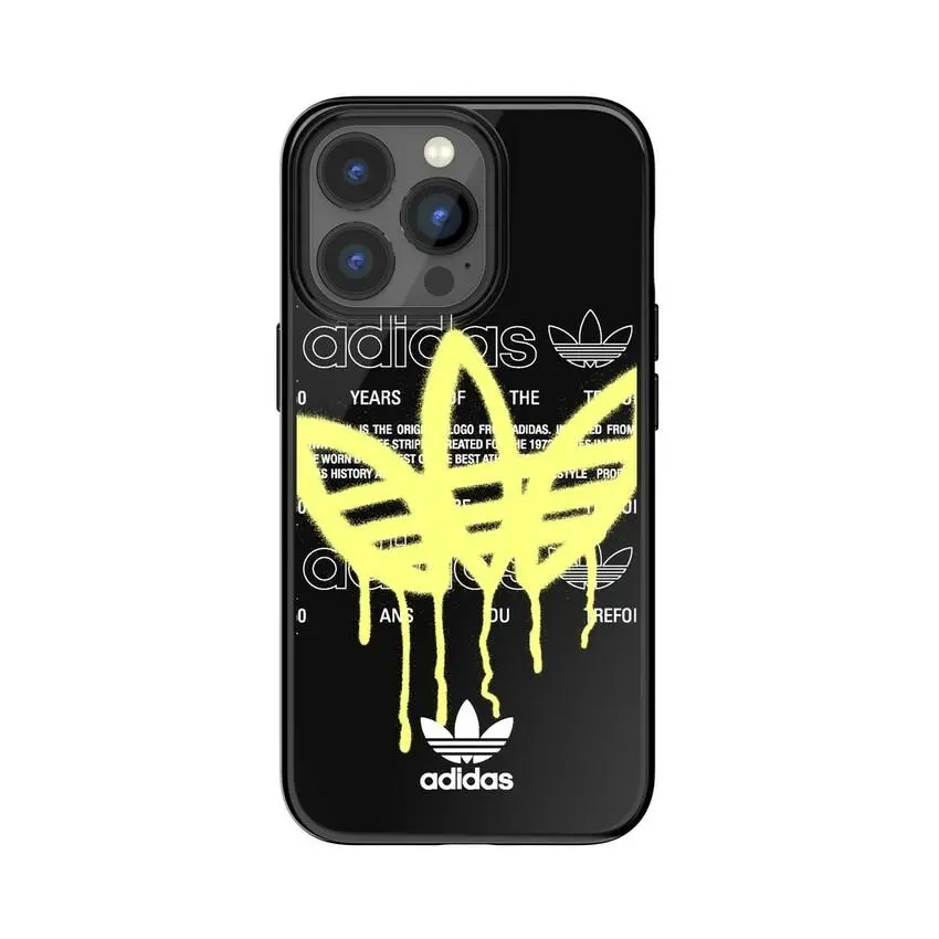 Etui Adidas Snap Case Summer Graffiti do iPhone 13/13 Pro Czarny