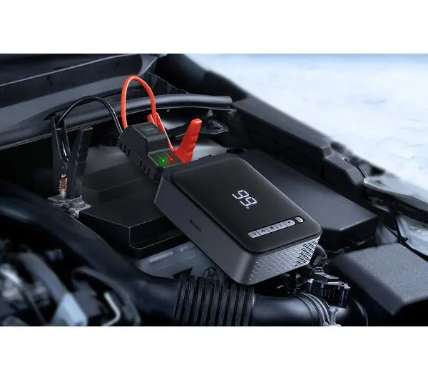 Baseus CGCN000001 rozrusznik i kompresor 2w1 Super Energy Car Jump Starter 8000mAh 1000A Czarny - Kup na Raty - RRSO 0%