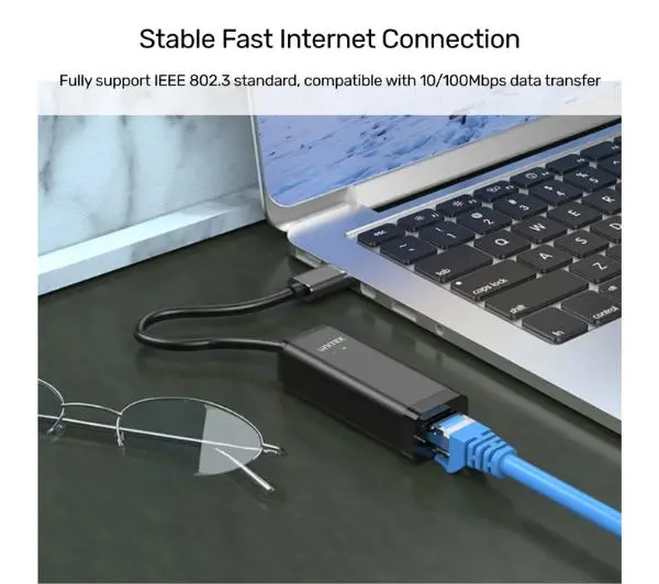 Unitek Y-1468 - USB-A na RJ45 100Mbps