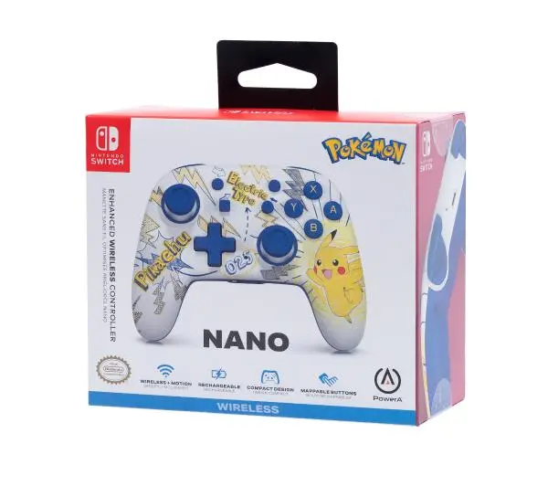 PowerA Enhanced NANO Pokemon Pikachu School Days do Nintendo Switch Bezprzewodowy