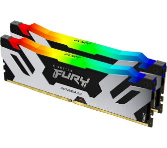 Pamięć RAM Kingston FURY Renegade RGB DDR5 32GB (2 x 16GB) 6400 CL32 Szary