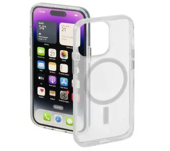 Etui Hama MagCase Safety do iPhone 14 Pro Przezroczysty