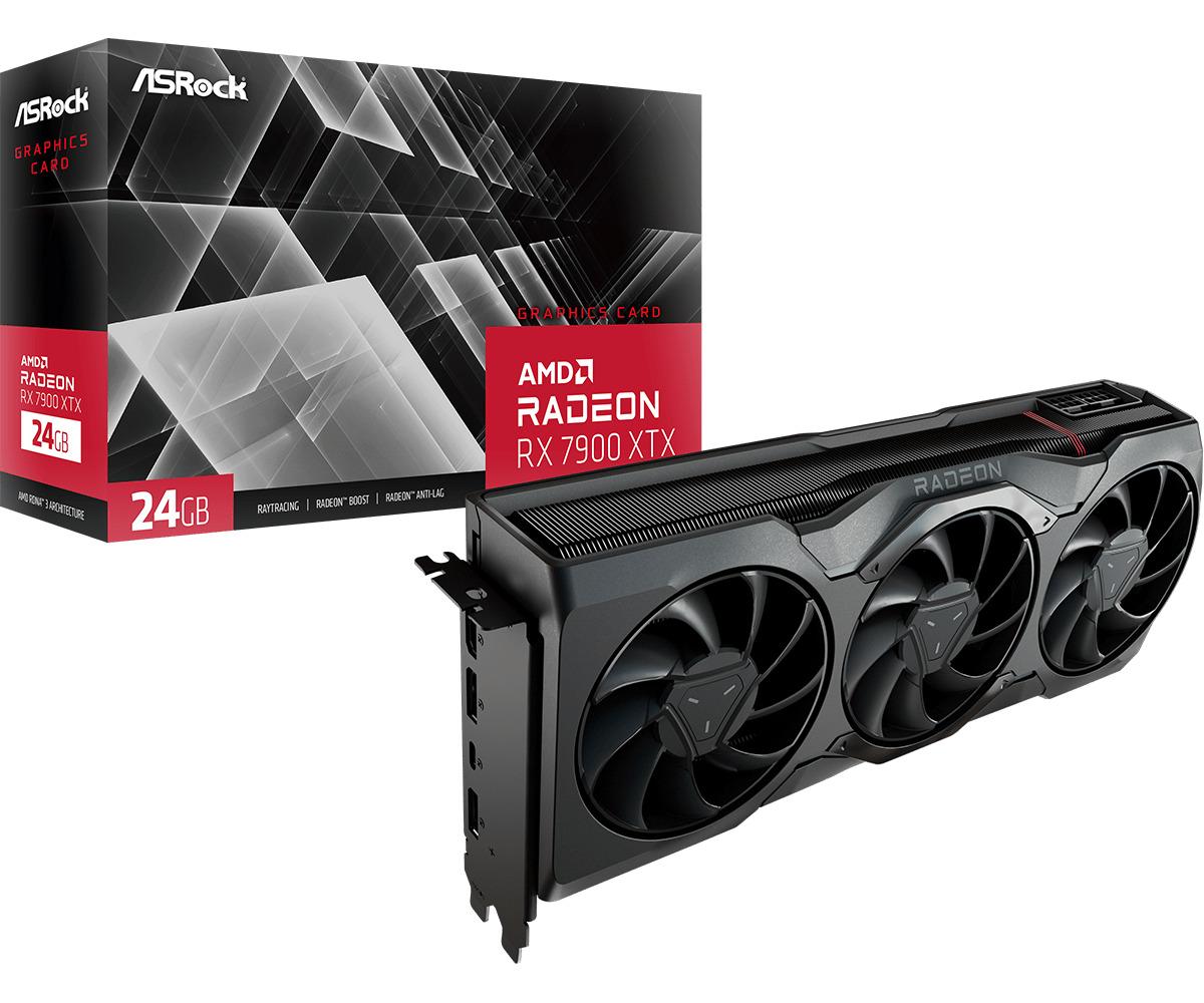 Karta graficzna ASrock Radeon RX 7900 XTX 24GB GDDR6 384bit FSR