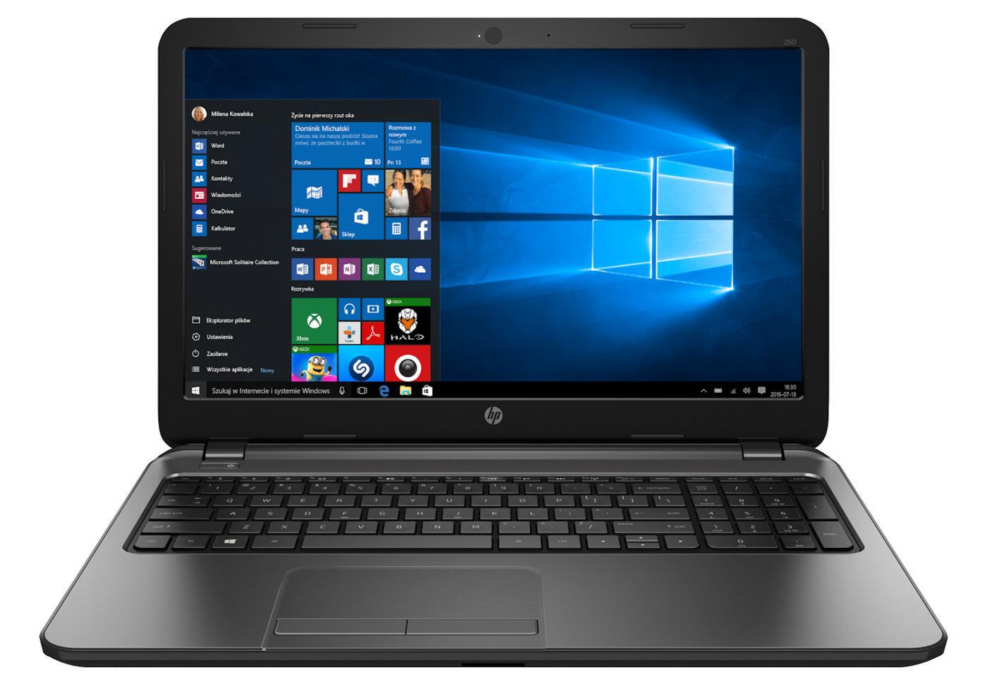 HP 250 G4 15,6" Intel® Core™ i3-5005U 4GB RAM 500GB Dysk R5M330 Grafika Win10