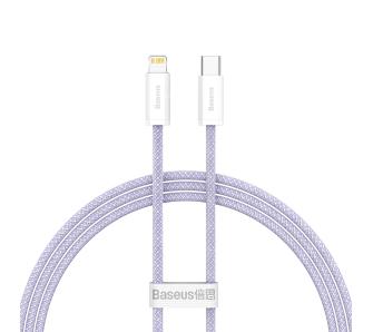 Kabel Baseus USB-C do Lightning Dynamic 2 20W 1m Fioletowy