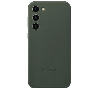 Etui Samsung Leather Cover do Galaxy S23+ Zielony