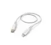 Kabel Hama Flexible USB-C do Lightning Biały