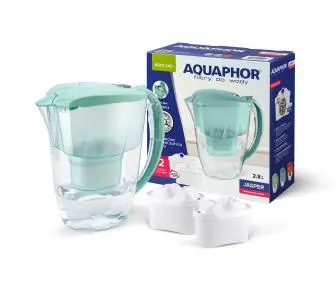 Dzbanek filtrujący Aquaphor Jasper 2,8l 2 wkłady Miętowy