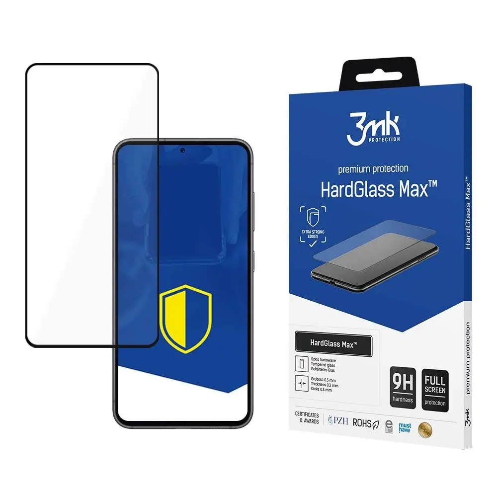 Szkło hartowane 3mk HardGlass Max do Samsung Galaxy S23