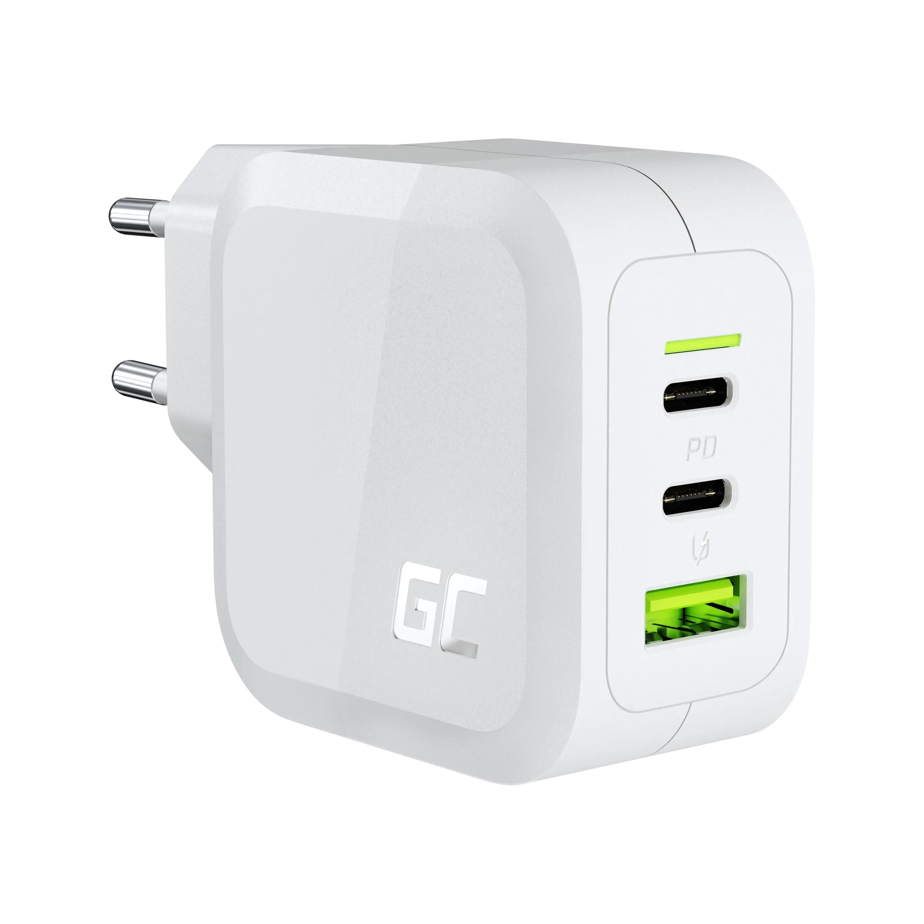 Ładowarka sieciowa Green Cell GC PowerGaN 65W Biały