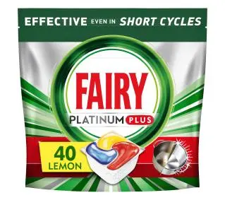 Fairy Platinum Plus Lemon 40szt.