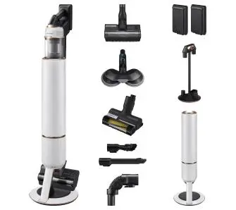 Odkurzacz bezprzewodowy Samsung Bespoke Jet pro extra VS20A95973W/GE 120min Funkcja mycia Wymienny akumulator