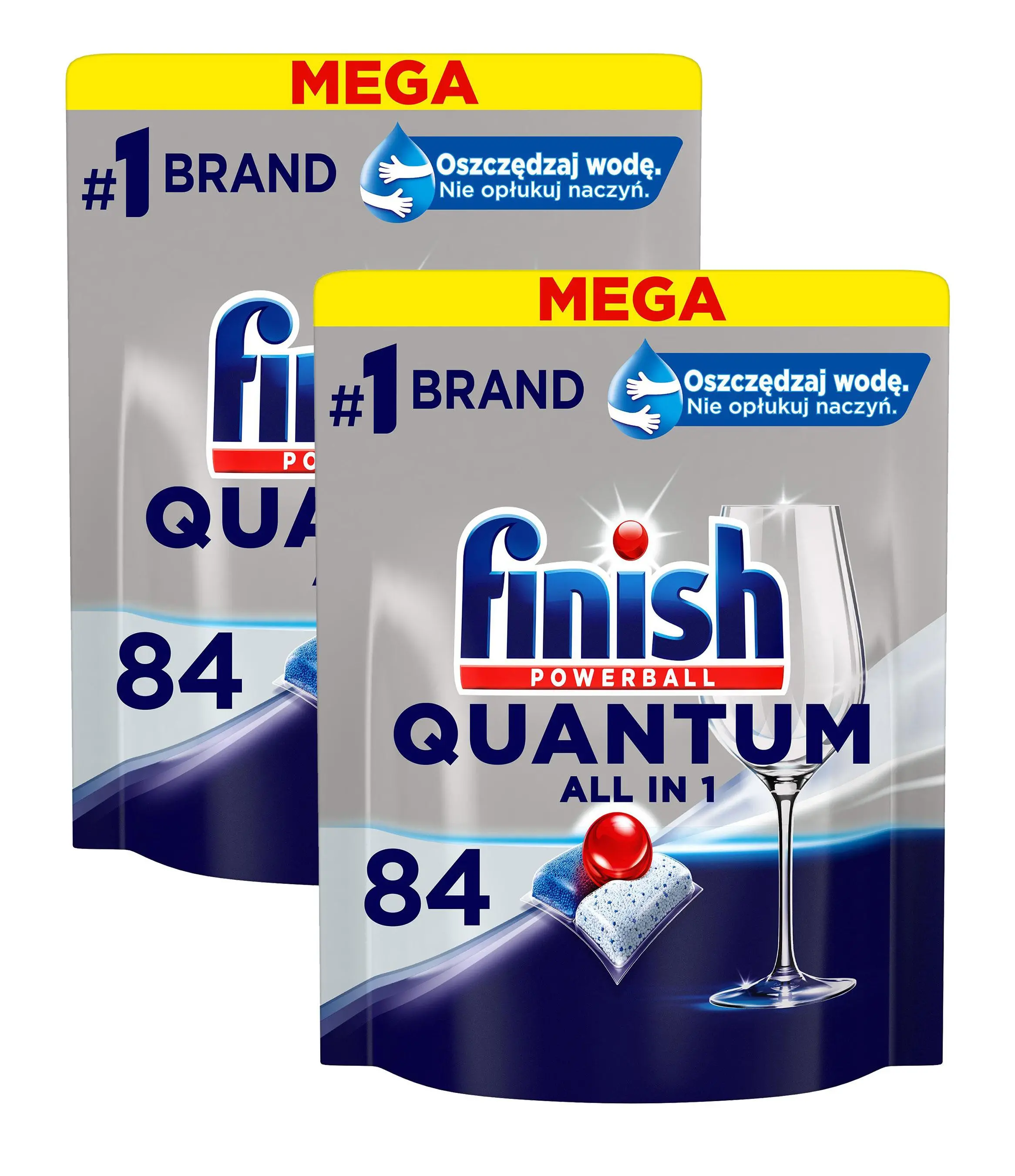 Kapsułki do zmywarki Finish Quantum Fresh All in 1 168szt.