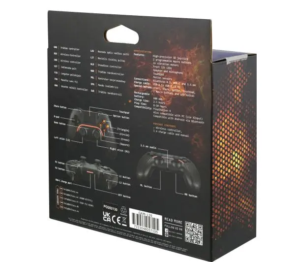 Deltaco GAM-139 do PC, PS4, Android Bezprzewodowy