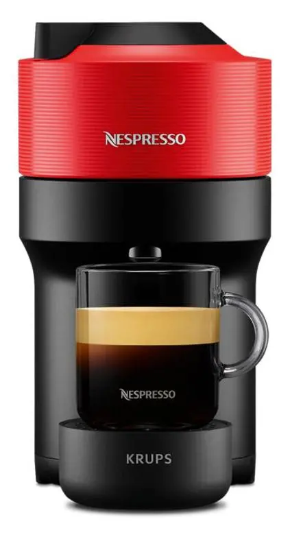 фото Кавоварка капсульна еспресо Krups Nespresso Vertuo Pop Spicy Red XN9205
