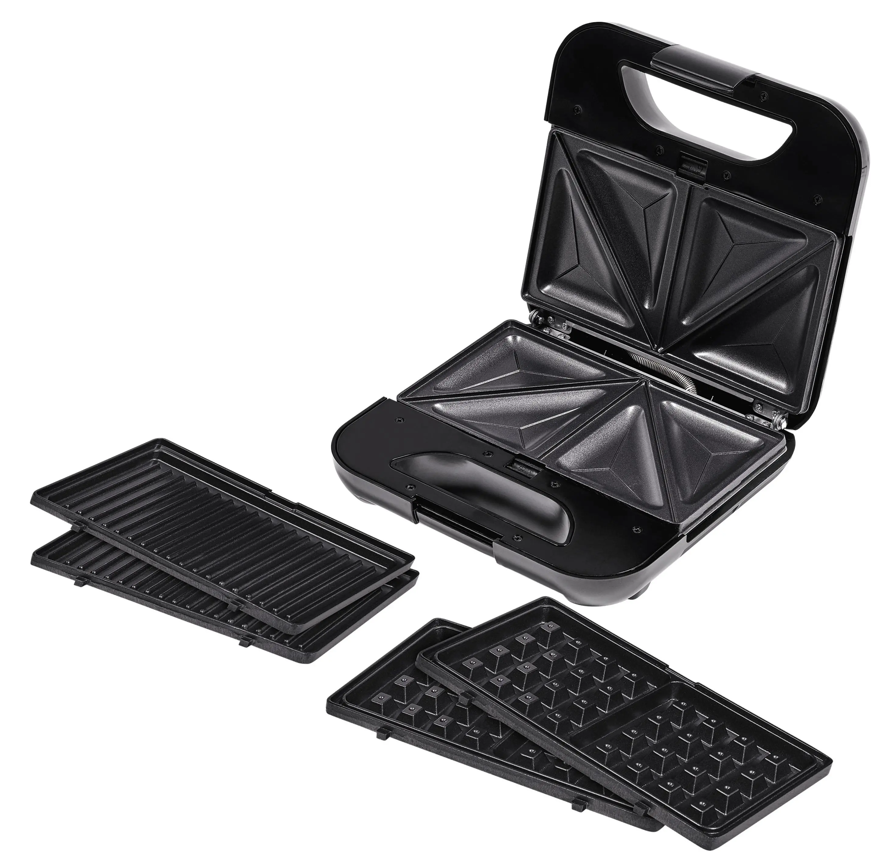 Opiekacz Raven ES010 3w1 Trójkąty Gofry Panini 800W