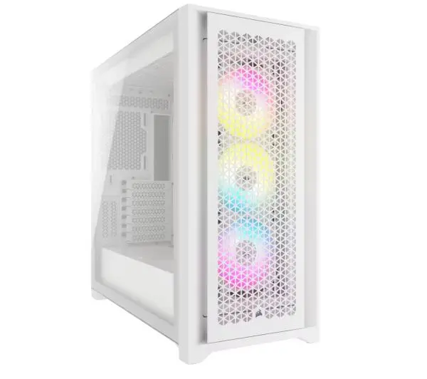 Corsair iCUE 5000D Airflow ARGB Biały