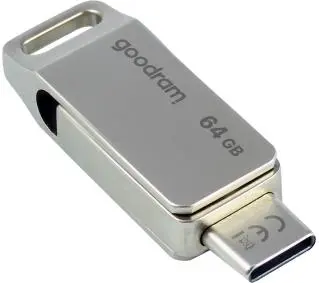 GoodRam ODA3 64GB USB 3.2 Typ C / USB 3.2 Srebrny