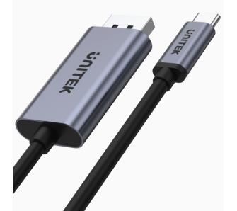 Adapter Unitek V1409A USB-C na DP 1.2 4K@60Hz 1,8 m