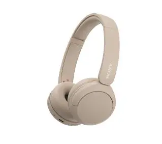Sony WH-CH520 Nauszne Bluetooth 5.2 Kremowy - ⚡ BESTSELLERY ⚡