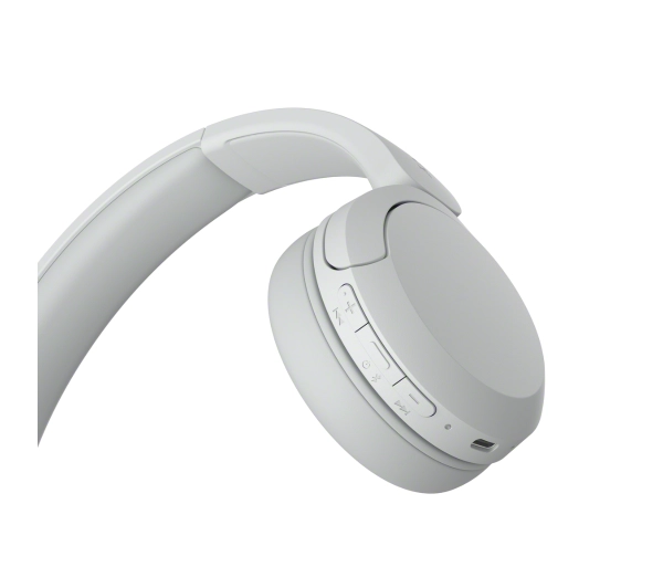 Sony WH-CH520 Nauszne Bluetooth 5.2 Biały - ⚡ BESTSELLERY ⚡