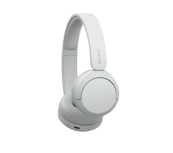 Sony WH-CH520 Nauszne Bluetooth 5.2 Biały - ⚡ BESTSELLERY ⚡