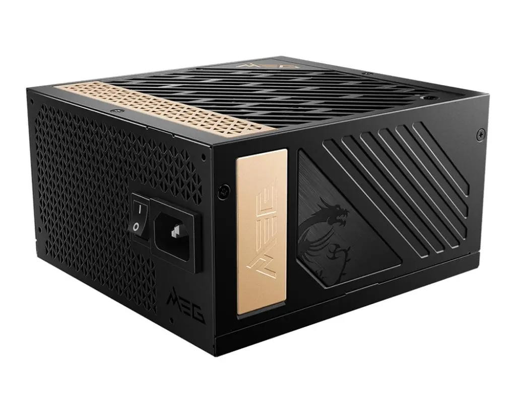 Zasilacz MSI MEG Ai1300P PCIE5 1300W 80+ Platinum Czarny