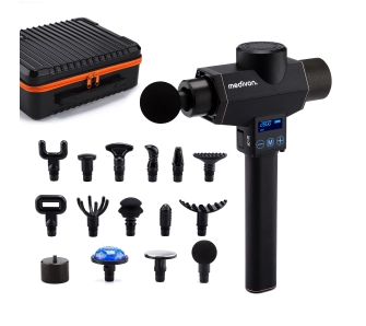 Pistolet do masażu Medivon Gun Bandit 14 nakładek 4h