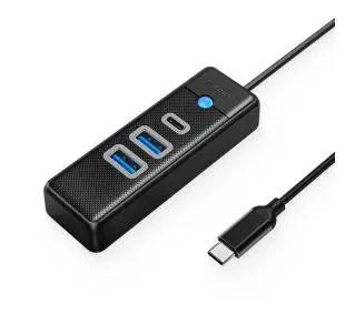 Orico PWC2U-C3-015-BK-EP USB-C 2x USB-A 3.1 + USB-C  Czarny