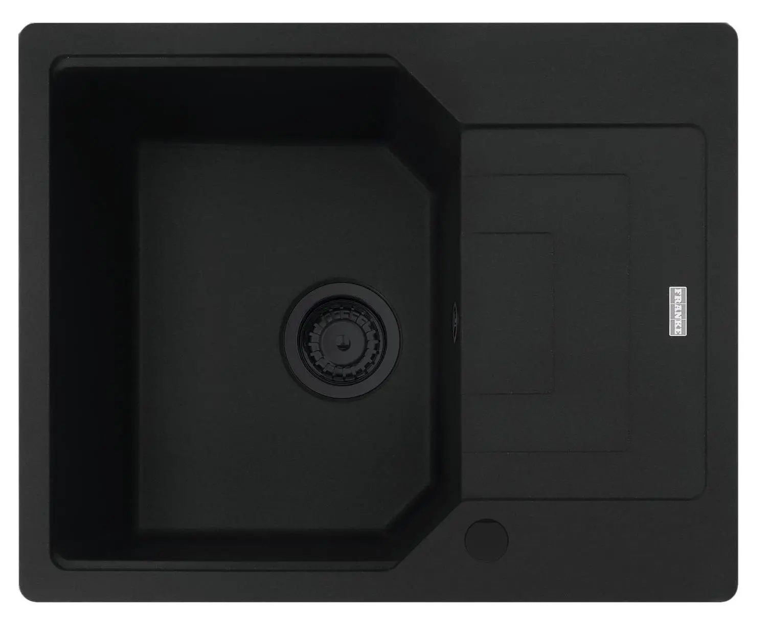 Zlewozmywak Franke Urban UBG 611-62 GSC Granitowy Czarny mat