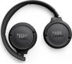 Słuchawki bezprzewodowe JBL TUNE 520 BT Nauszne Bluetooth 5.3 Czarny