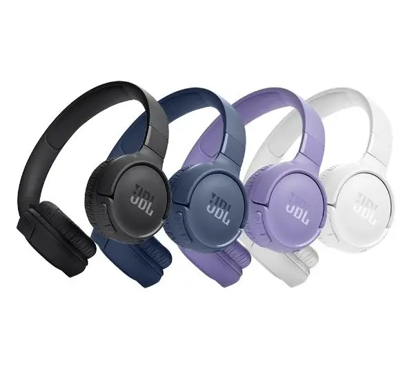 JBL Tune 520 BT Nauszne Bluetooth 5.3 Czarny