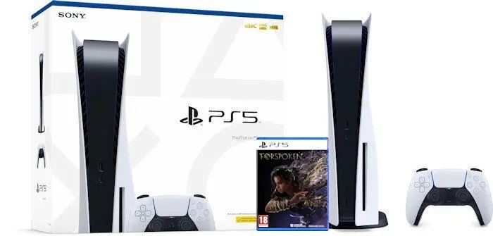 Konsola Sony PlayStation 5 (PS5) z napędem + Forspoken