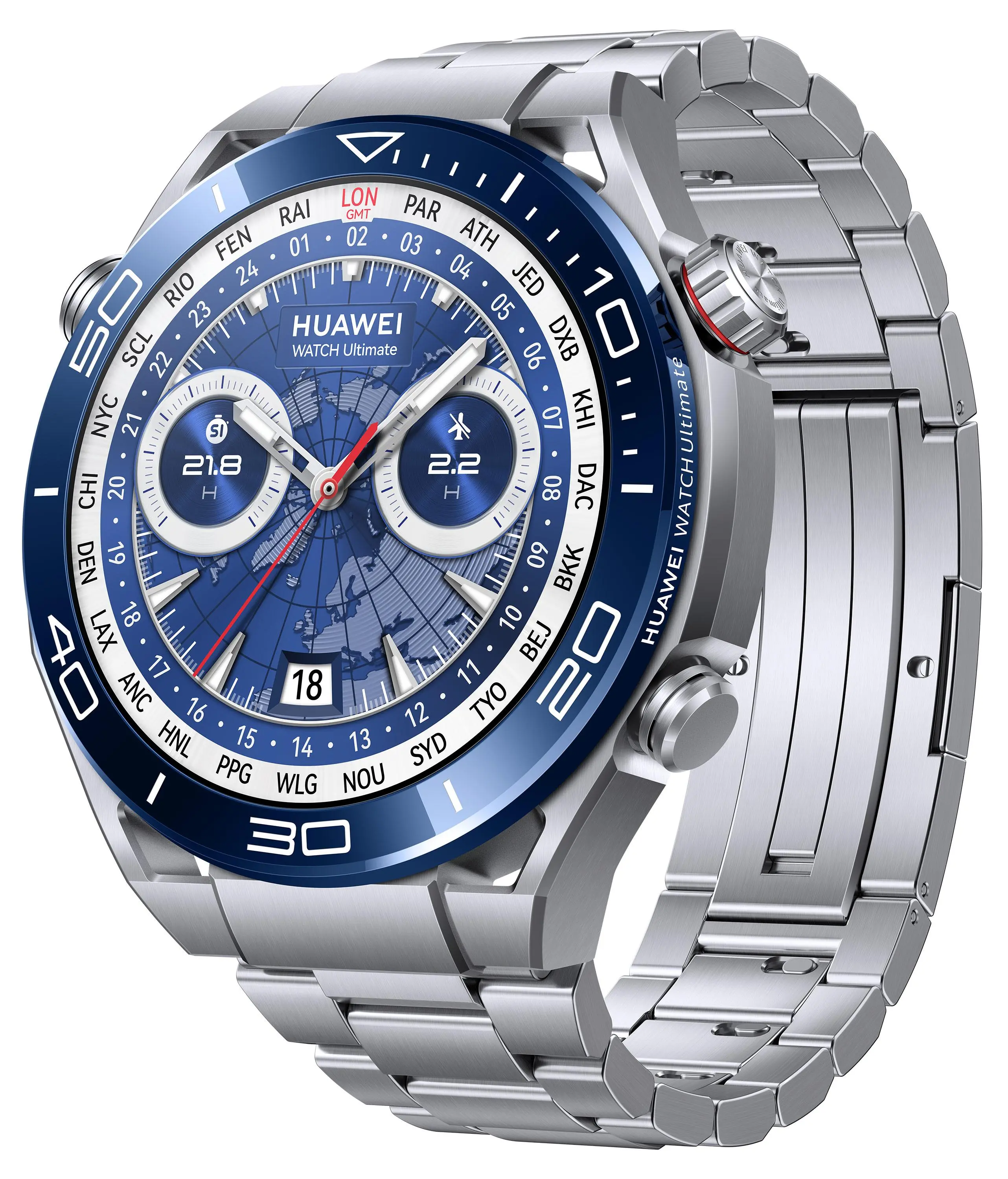 Smartwatch Huawei Watch Ultimate Voyage Srebrny