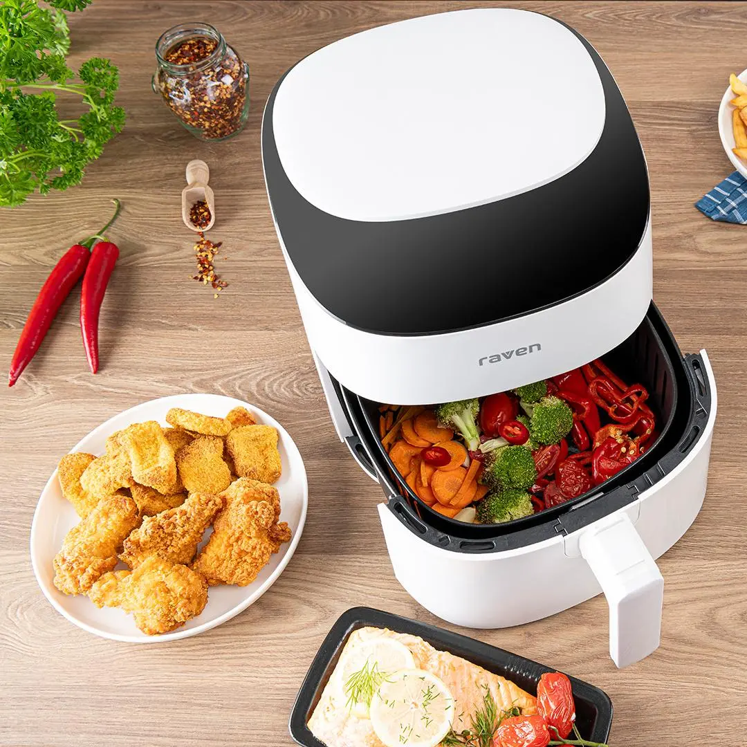 Air fryer Raven EFN005 1300W 3,5l 8 programów automatycznych