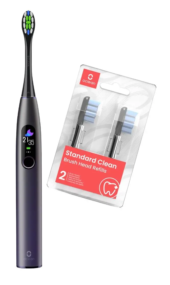 Szczoteczka soniczna Oclean X Pro + 3 końcówki
