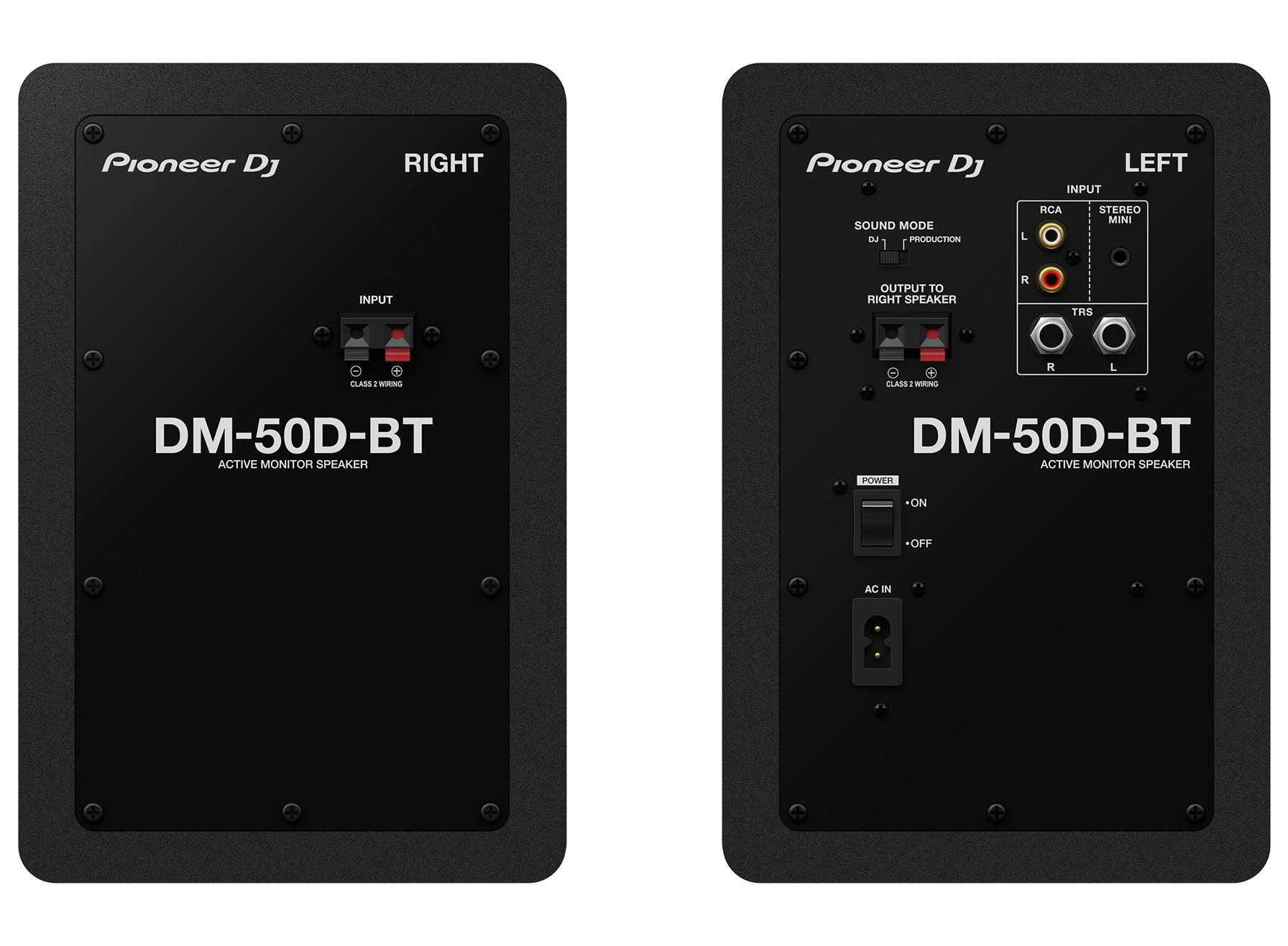фото Студийный монитор (пара) Pioneer DM-50D-BT Black