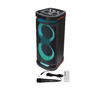 Power Audio Manta SPK5230 80W Bluetooth Radio FM Czarny