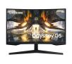 Monitor Samsung Odyssey G5 S27AG550EP  27" 2K VA 165Hz 1ms Zakrzywiony Gamingowy