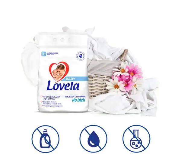 Lovela Baby do bieli 41 prań 4,1kg