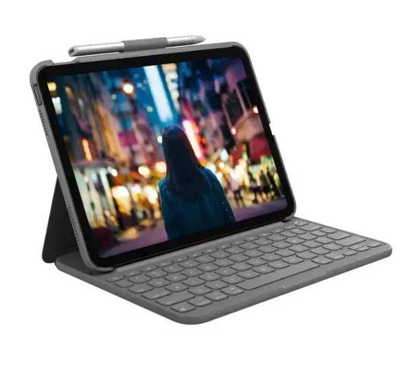 Logitech Slim Folio iPad 10,9" (10 gen.) US  Szary