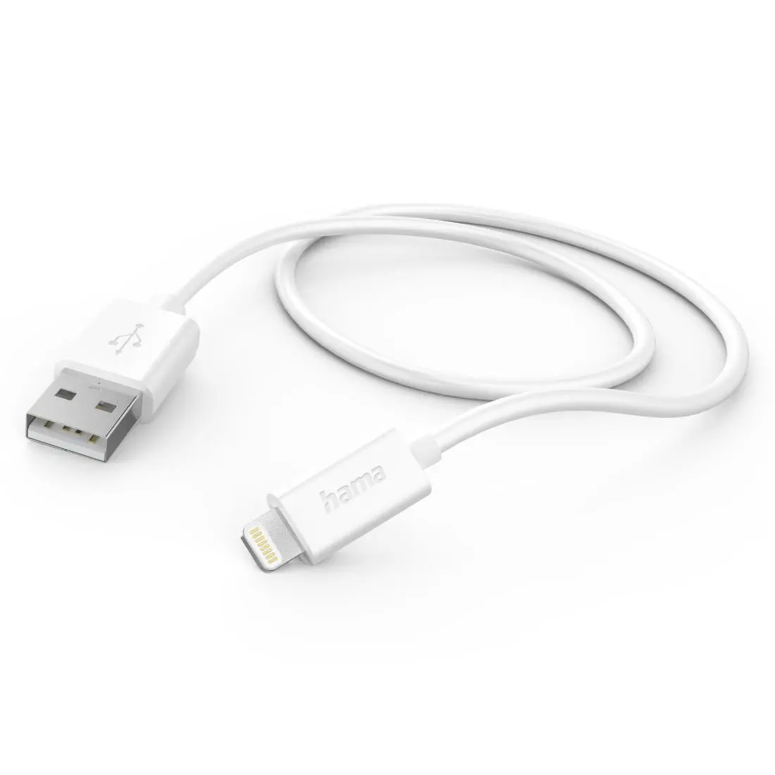Kabel Hama USB-A do Lightning 1m Biały