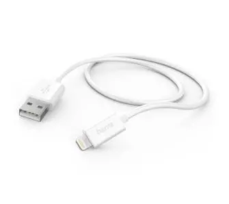 Kabel Hama USB-A do Lightning 1m Biały