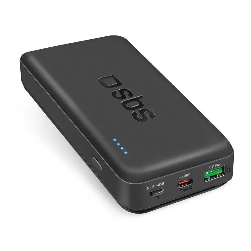 Powerbank SBS TTBB20000PD45WK 20000mAh PD 45W Czarny